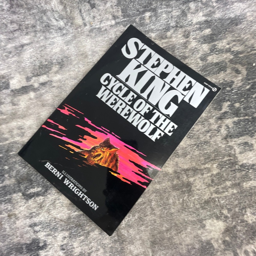 Cycle of the Werewolf Stephen King Berni Wrightson Paperback Horror Novel